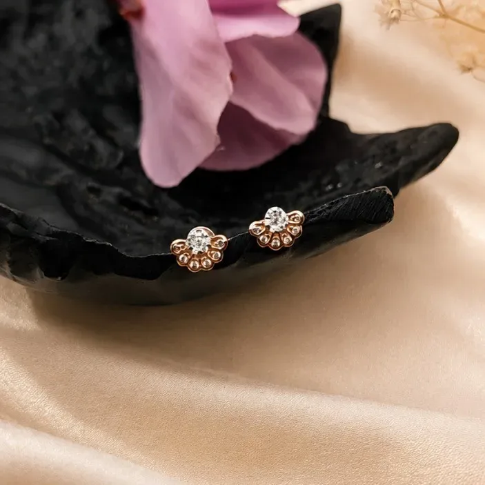 Florette 9kt Gold Studs Earring