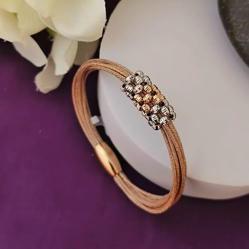 Minimalist Rose Gold Dual Style Bracelet