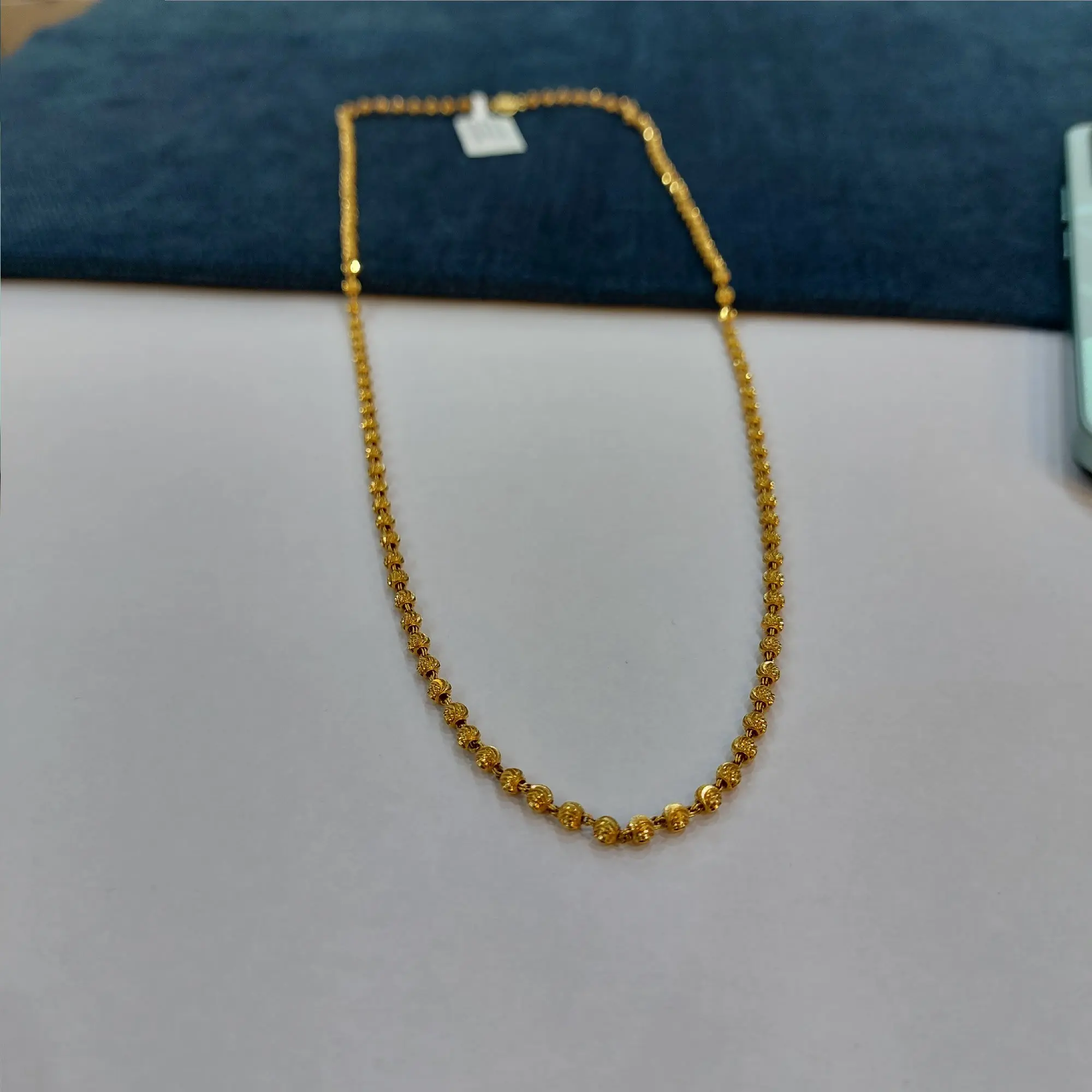 Gold Moti Chain
