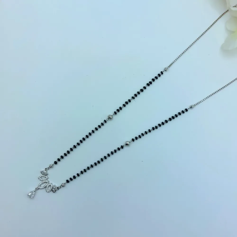 Trendy 925 Silver Mangalsutra