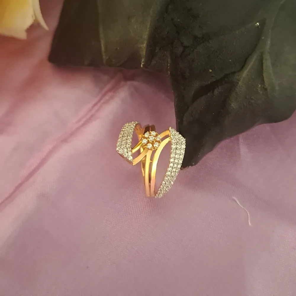 Cocktail CZ Diamond Ring