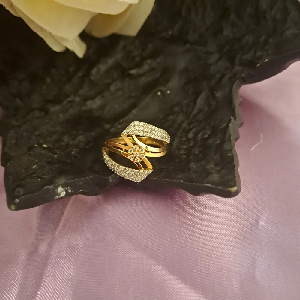 Cocktail CZ Diamond Ring