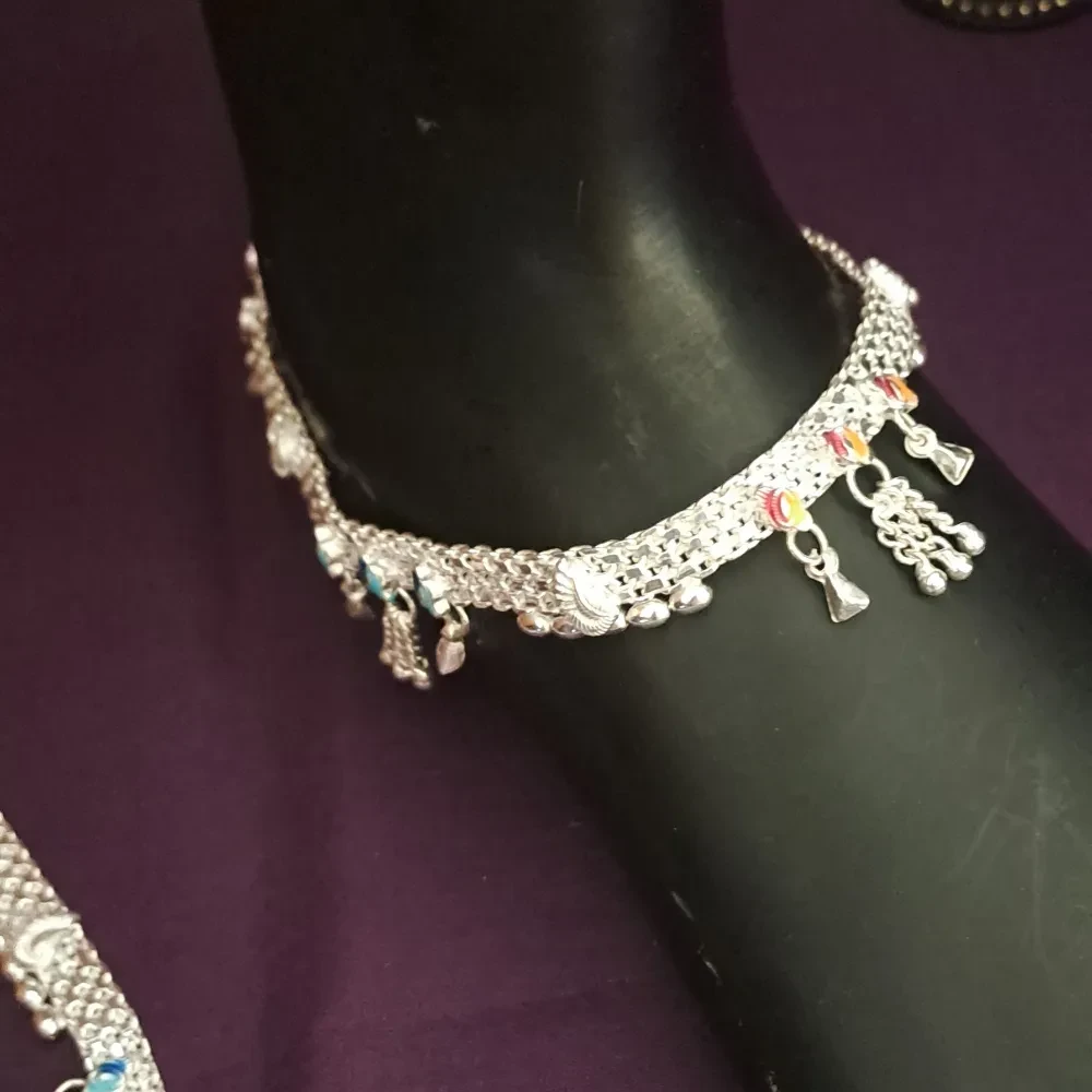 Classic Silver Payal