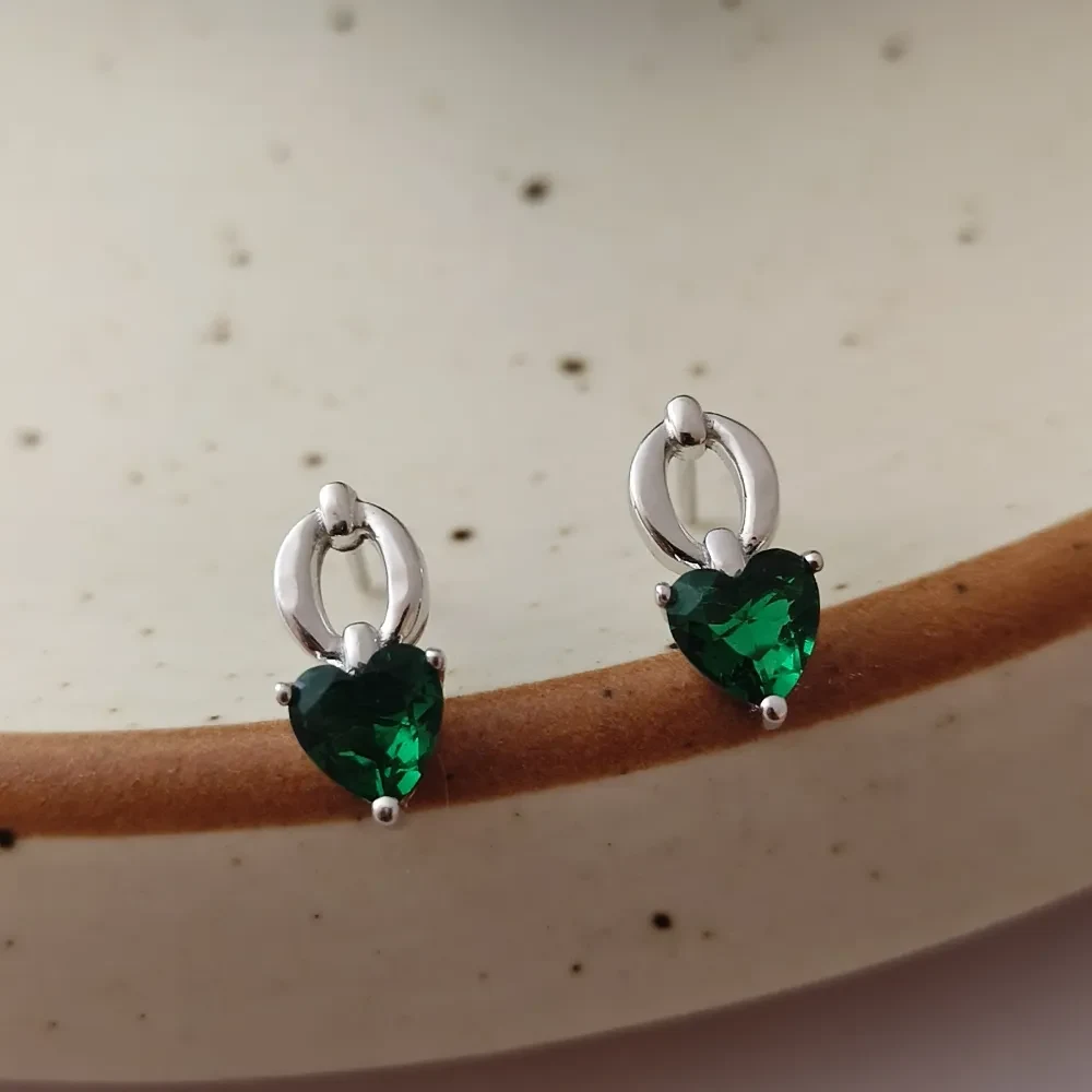 Classy Heart Earrings