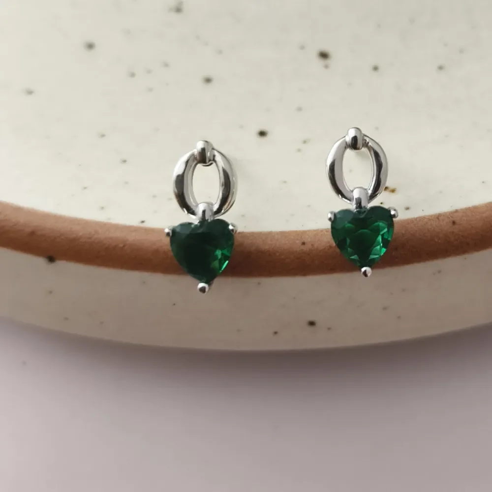 Classy Heart Earrings