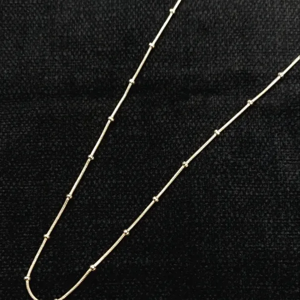 Bead Silver Chain