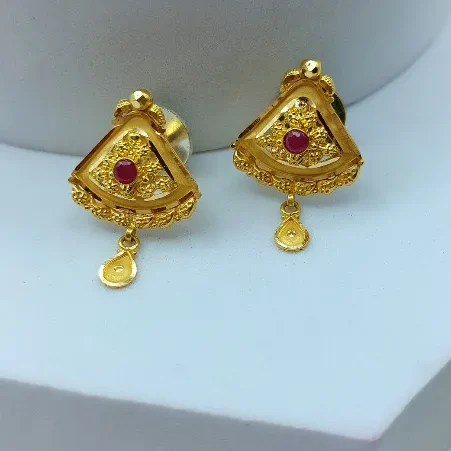 22k Gold Classy Earrings
