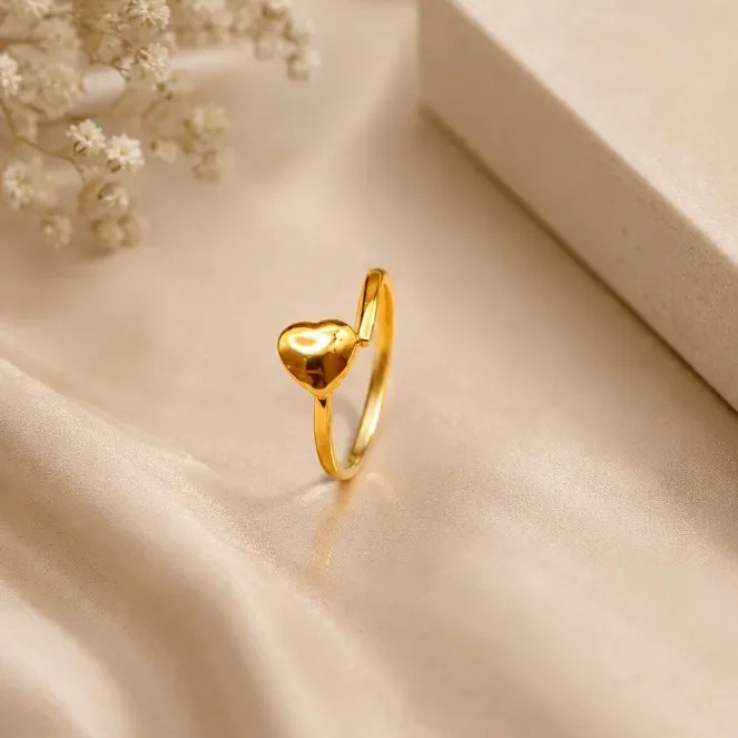 Eternal Heart 9kt Gold Ring