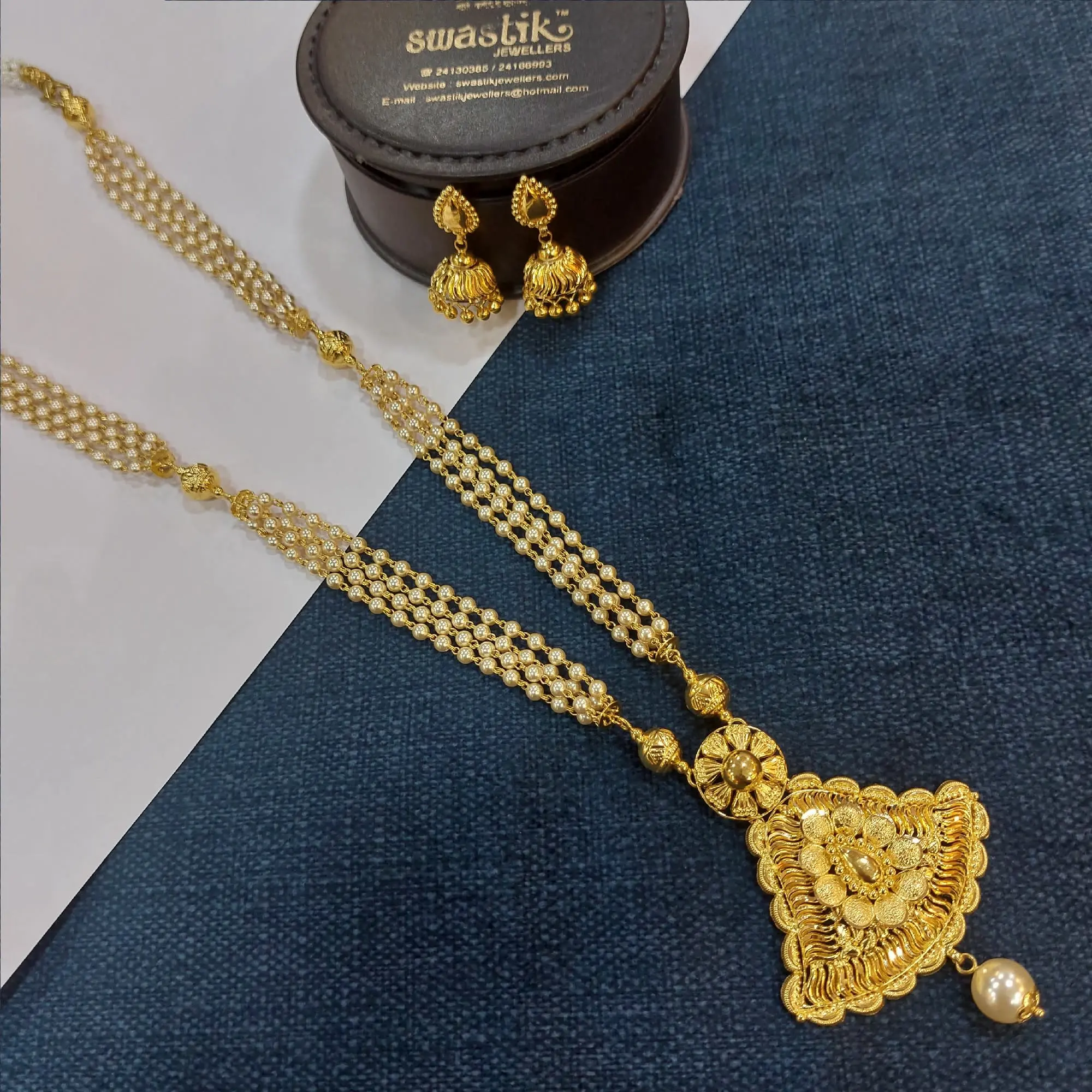 Trendy Culture Pearl Necklace
