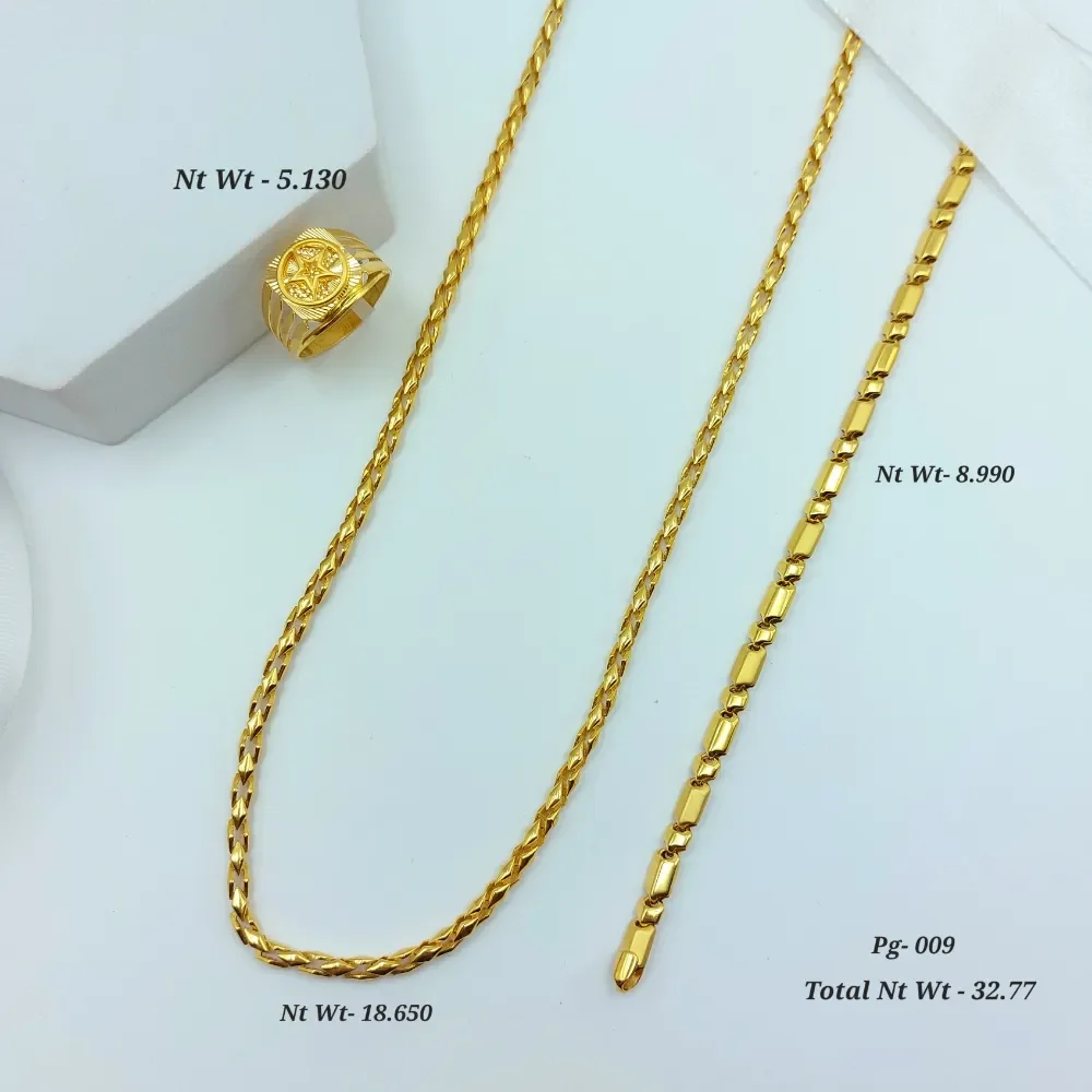 Men's Trendy Groom jewellery Set