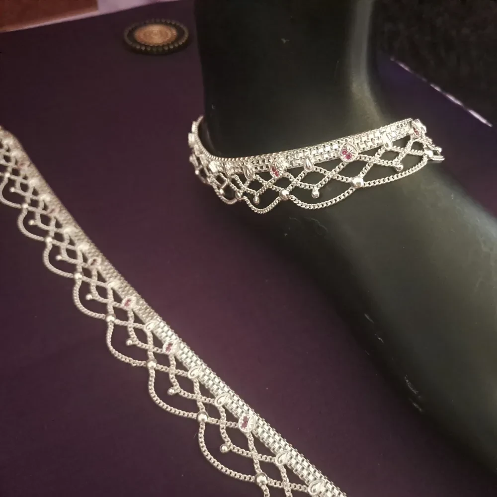 Classic Silver Payal