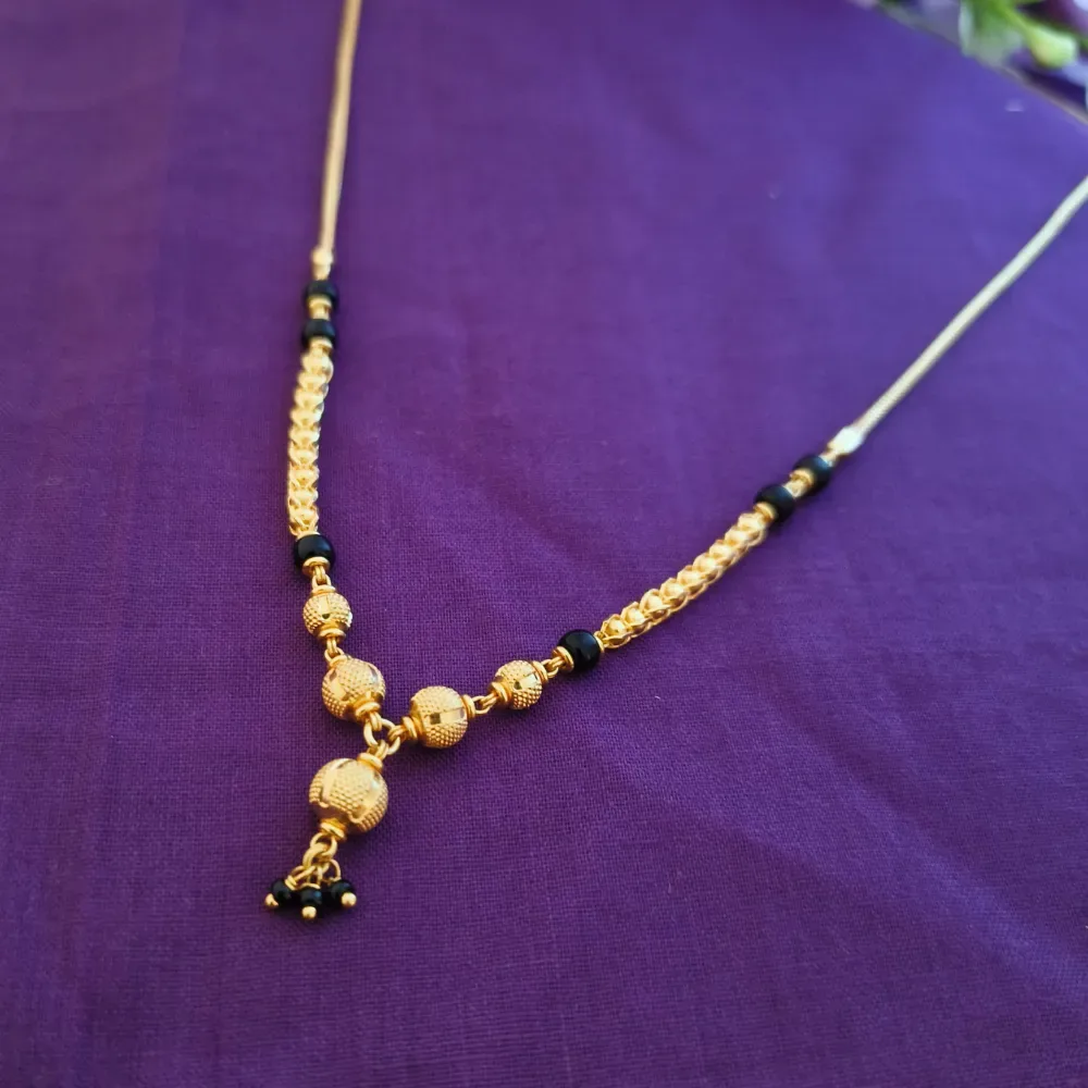 Classic Beads Gold Mangalsutra