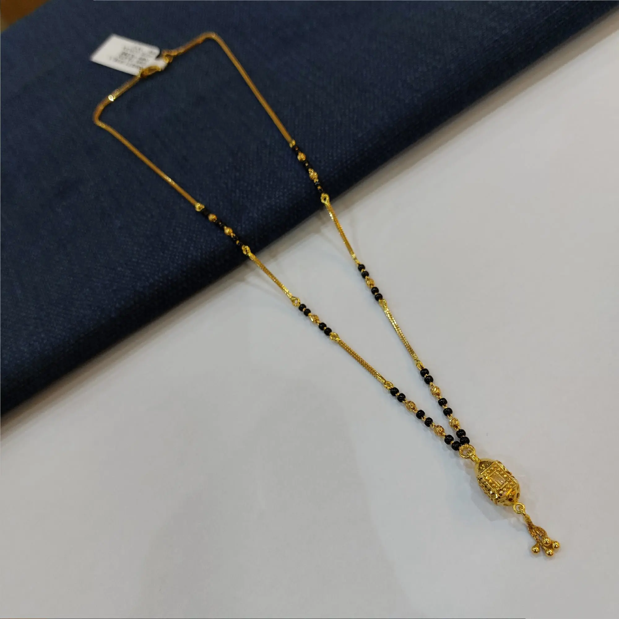 Trendy Gold Short Mangalsutra