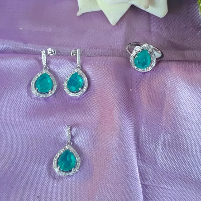 Silver Pendant Set