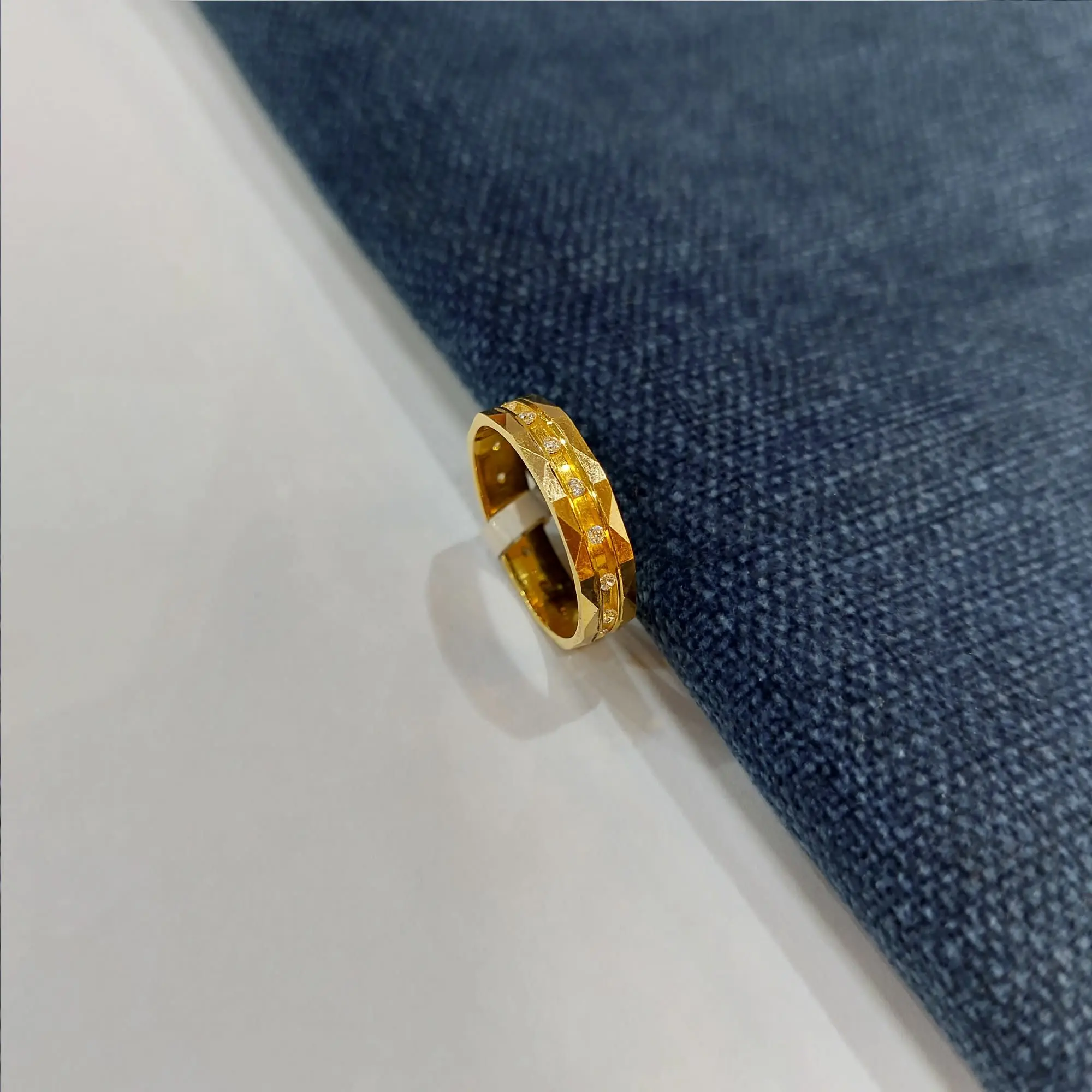 Couple Ring With American Diamond
