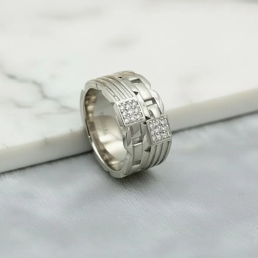 Mens 925 Silver Ring