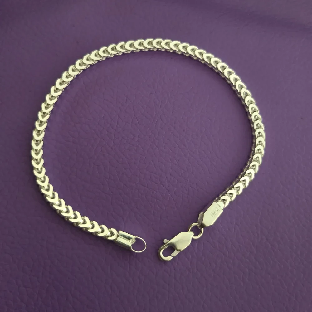 925 Silver Mens Bracelet