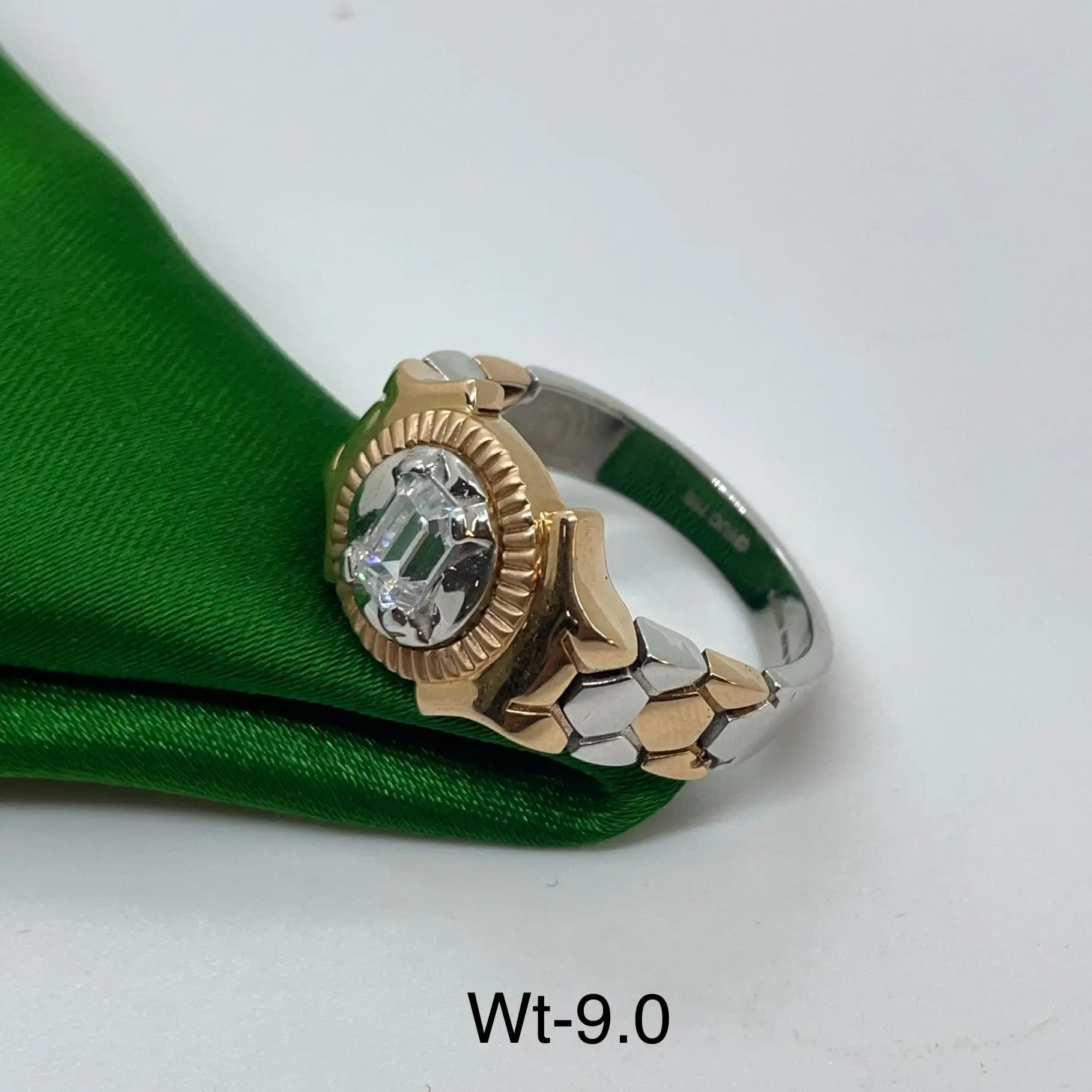 Watch Belt Style Rose Gold Ring