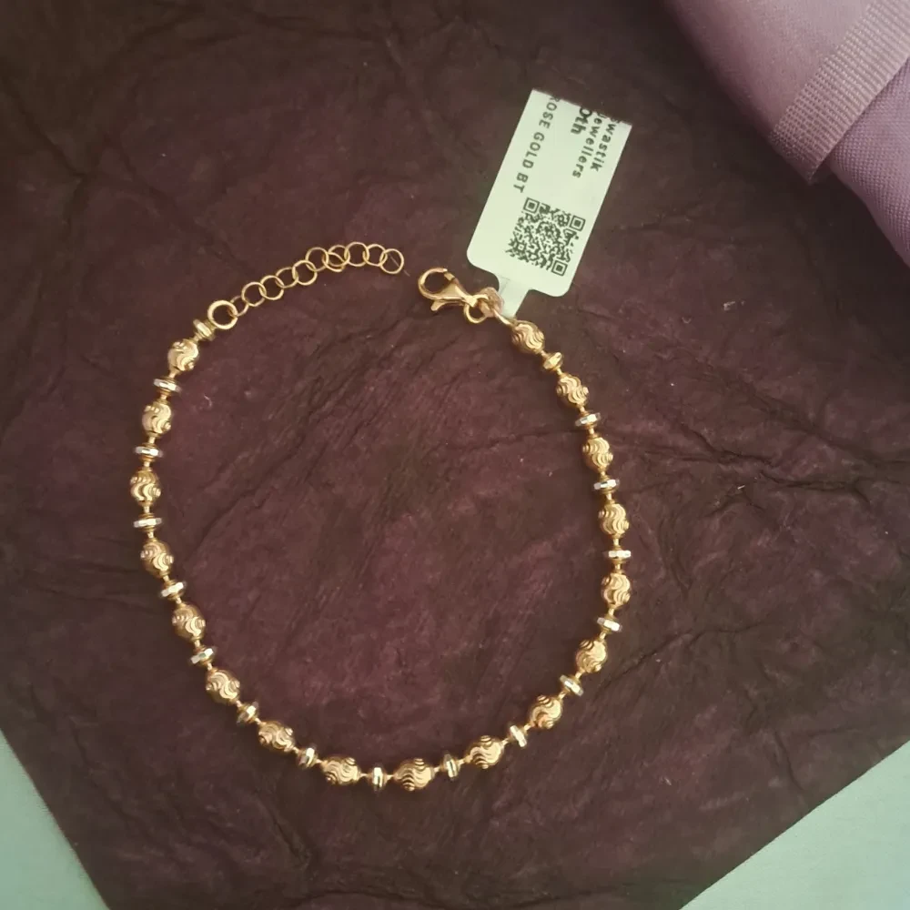 Beads Silver Bracelet