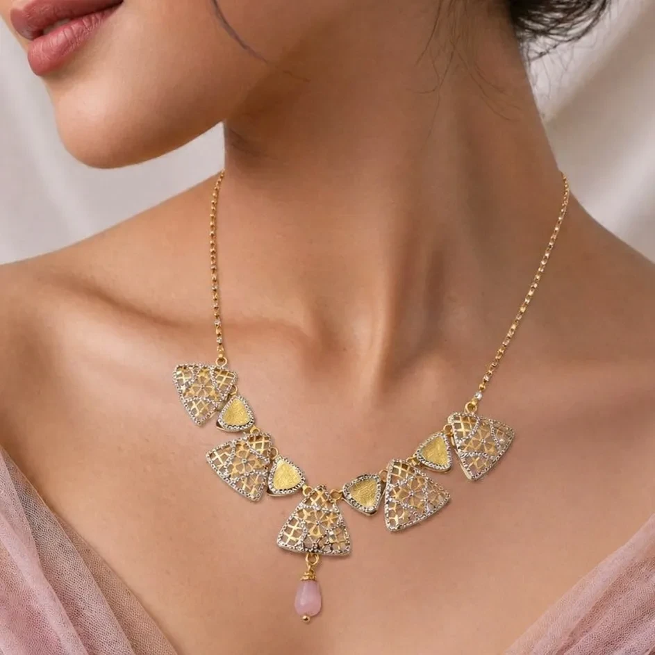 Trendy Minimalist Necklace Set