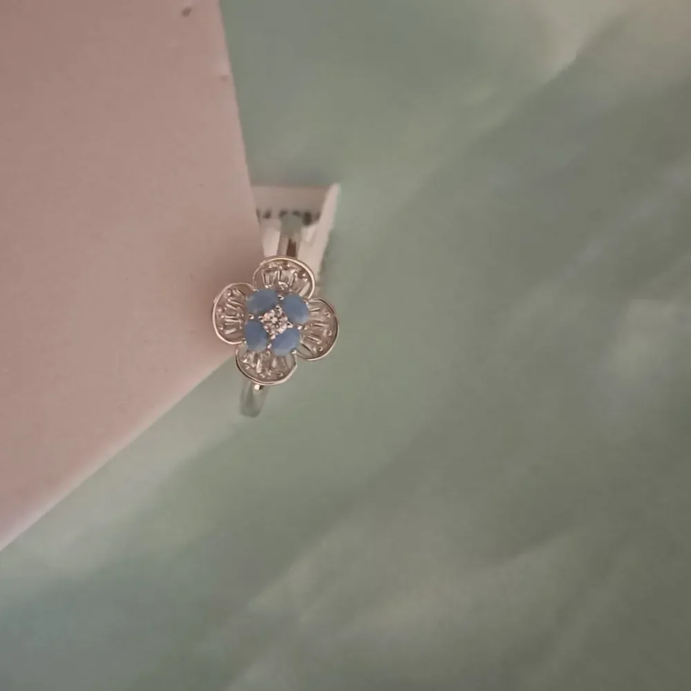 Flower Silver Ring