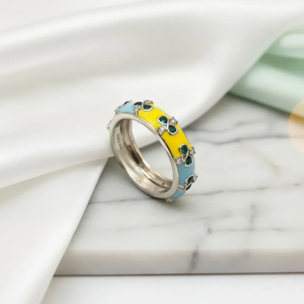 Fancy Infinity 925 Silver Ring