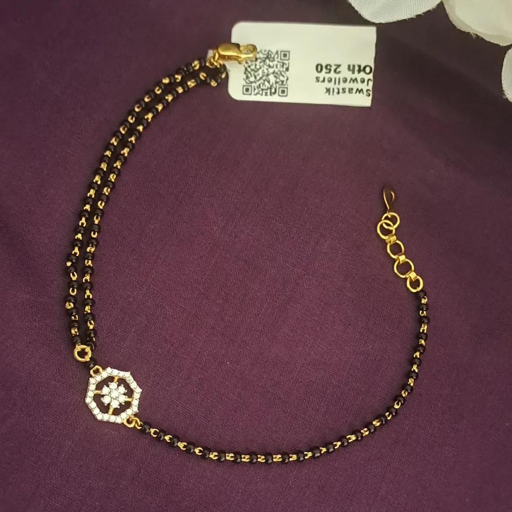 Delicate Mangalsutra Bracelet