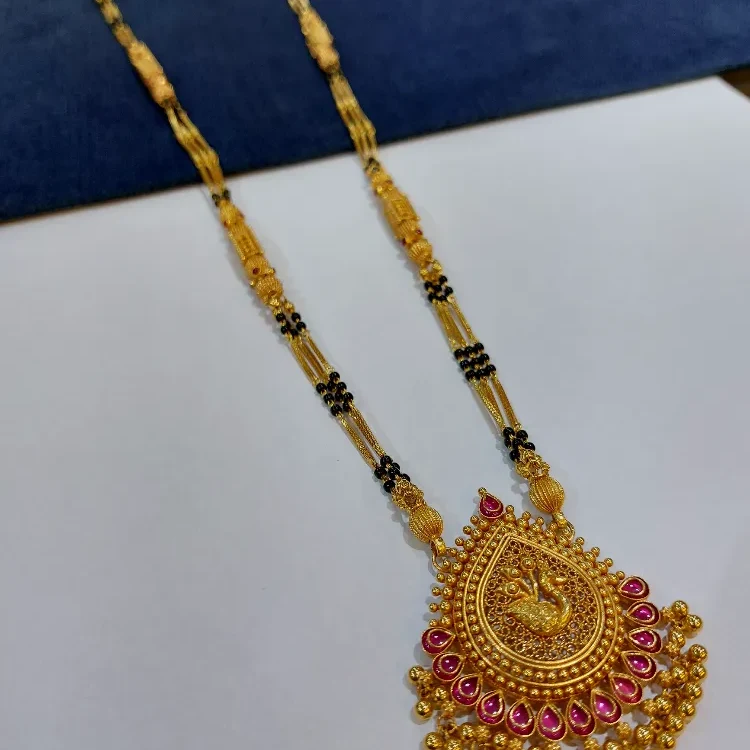 Style Temple Long Mangalsutra