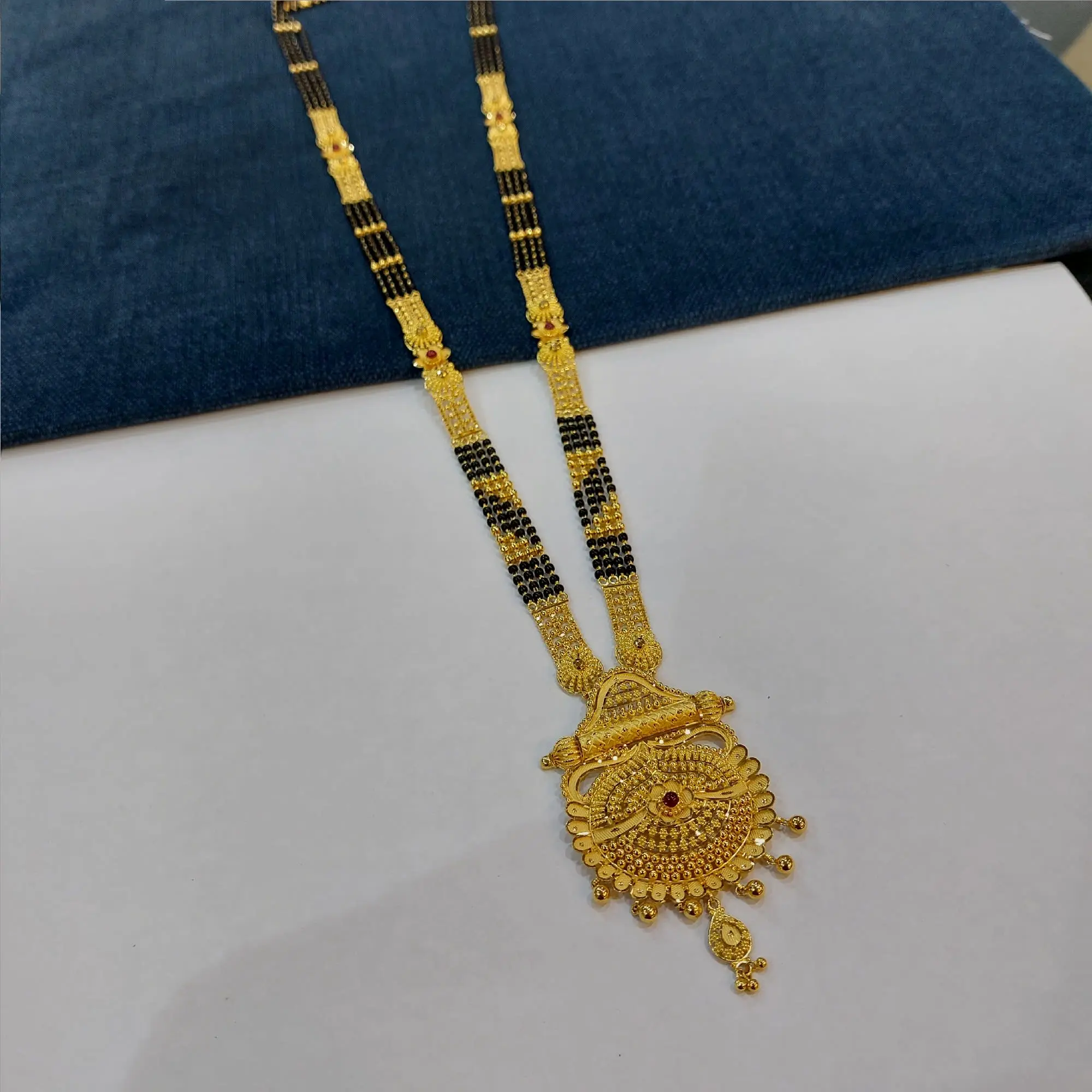 Trendy Gold Long Mangalsutra