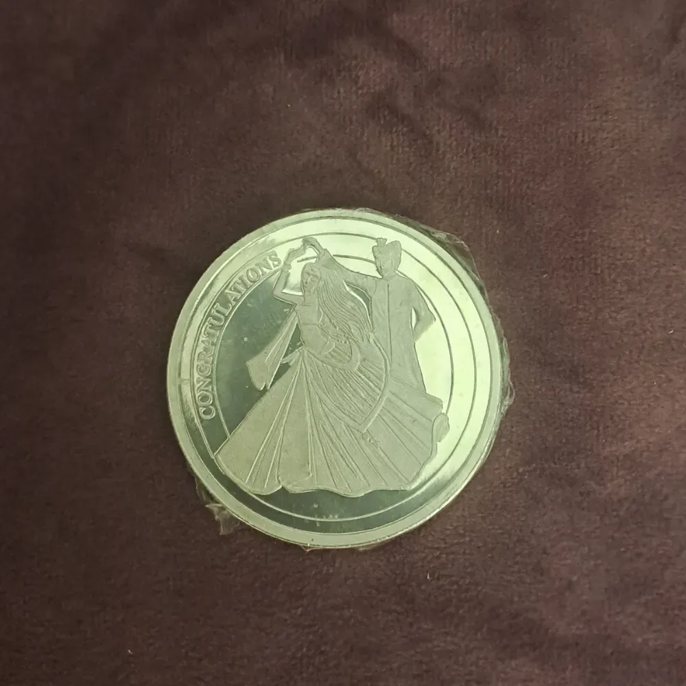 Bride Bridal Silver Coin
