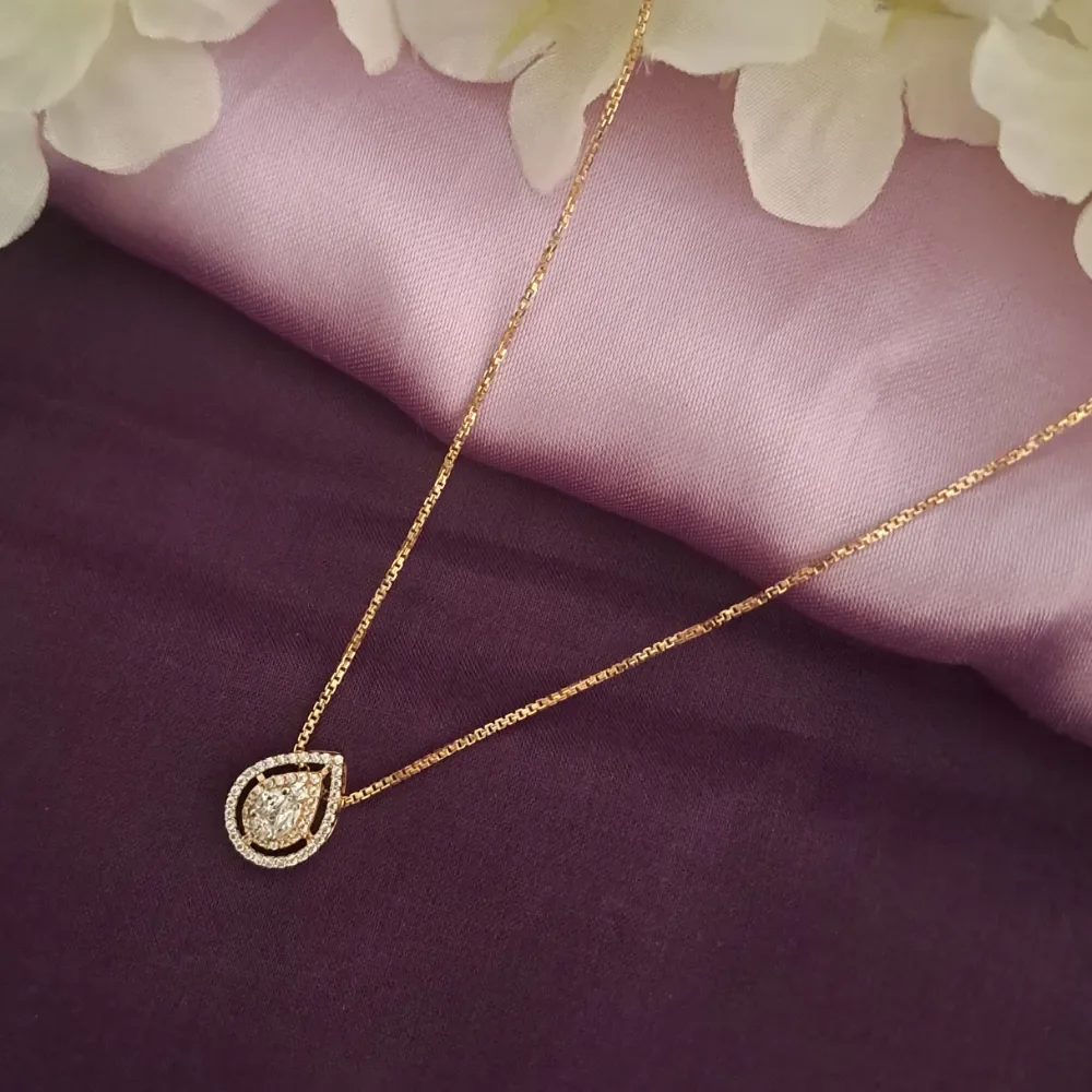 Drop Pendant Necklace