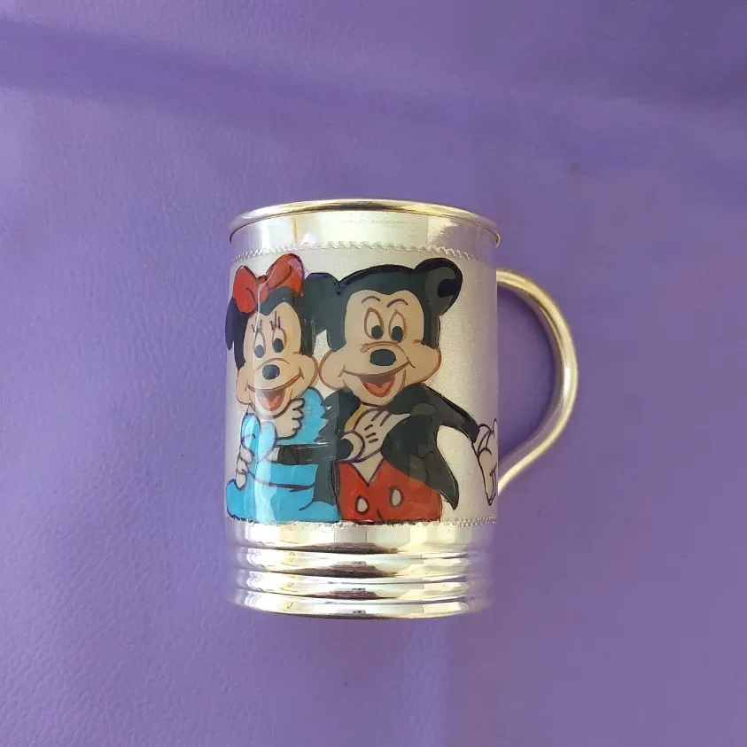 Silver Mickey Mouse Cup
