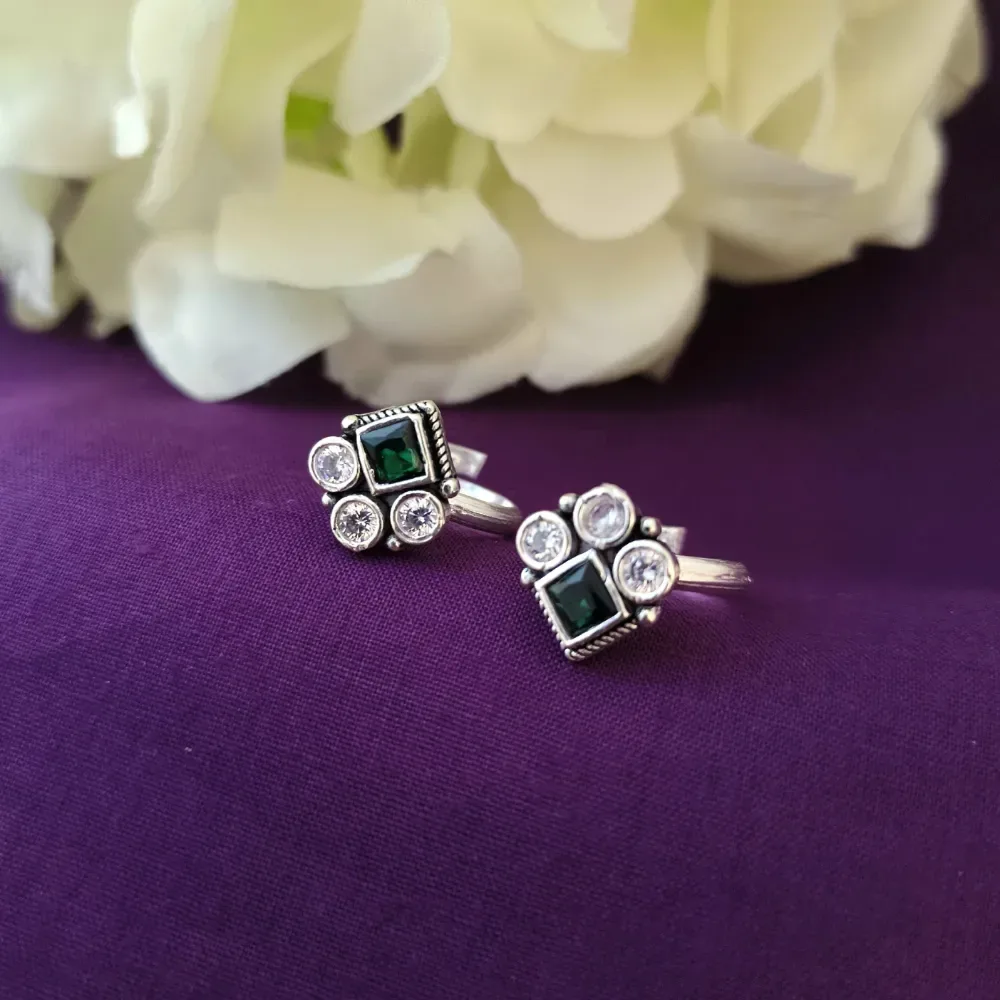 Elegant Silver Toe Ring