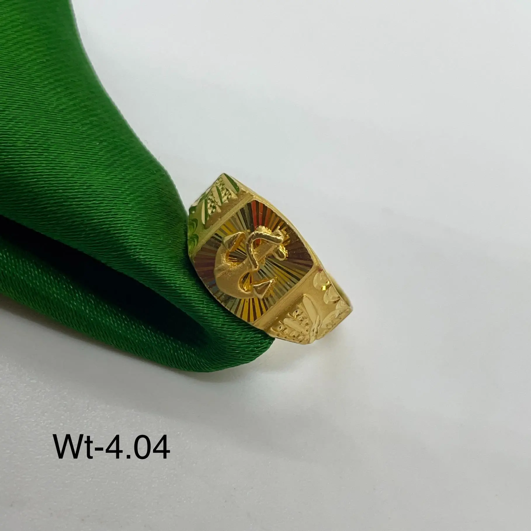 Anchor Design Gents Ring