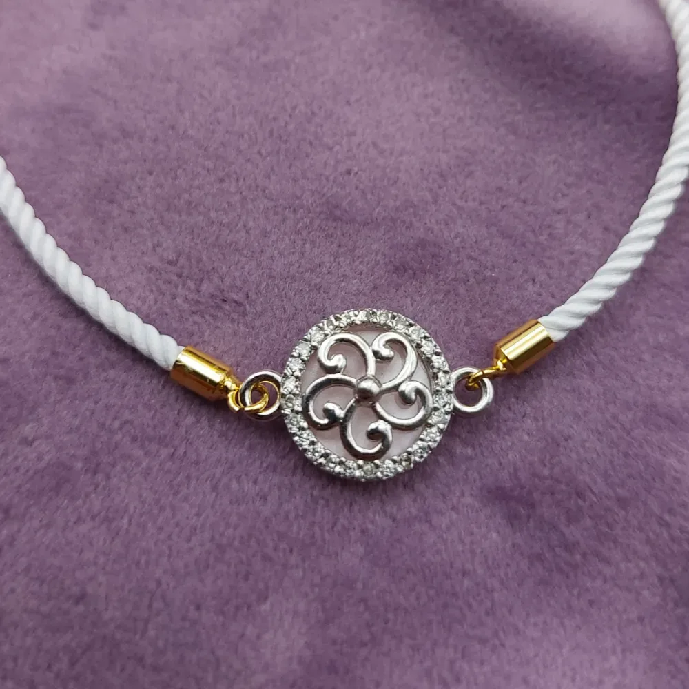 Elegance 925 Silver Rakhi