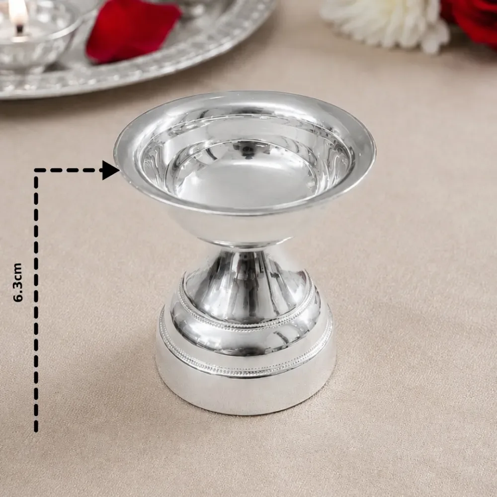 Silver Diya