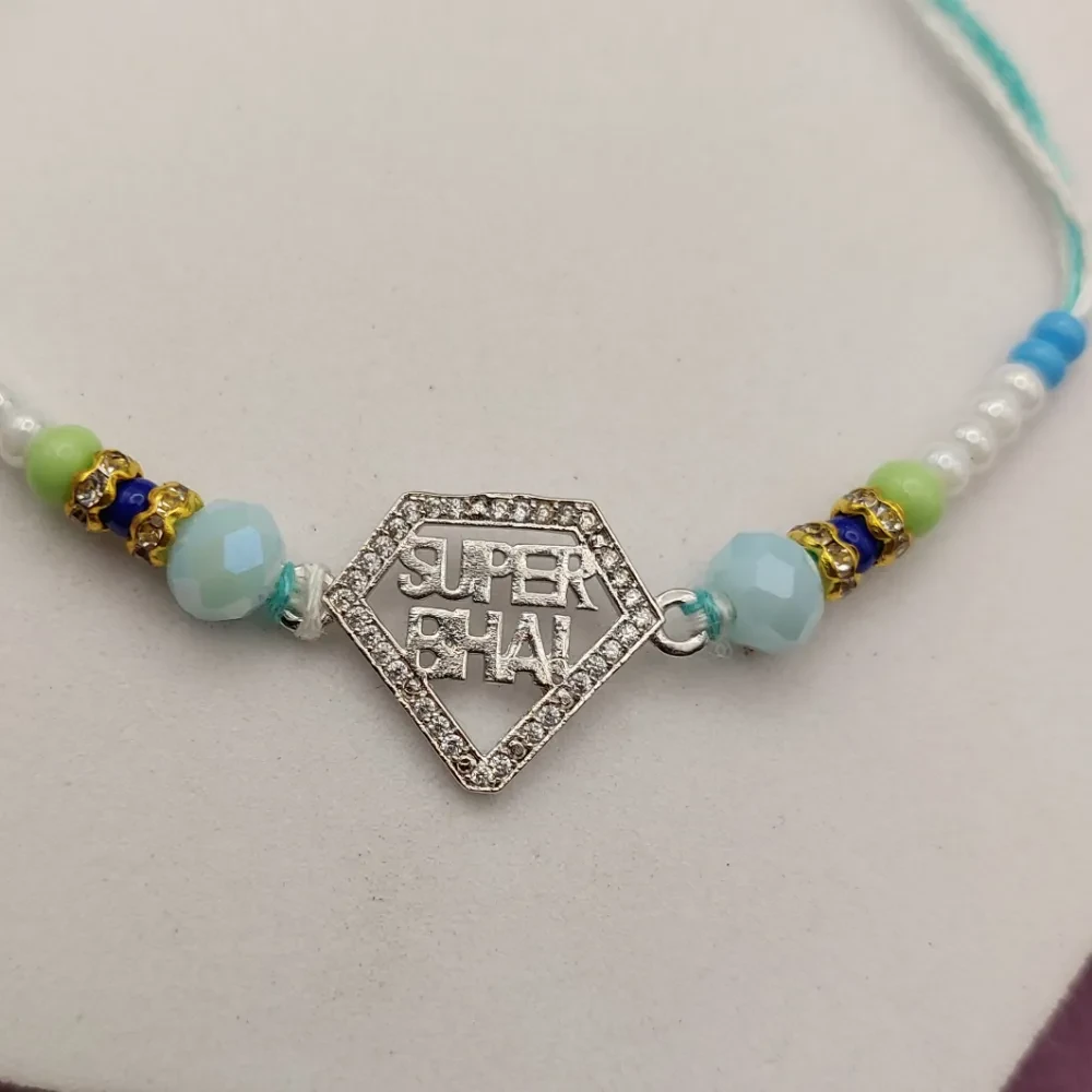 Super Bhai 925 Silver Rakhi