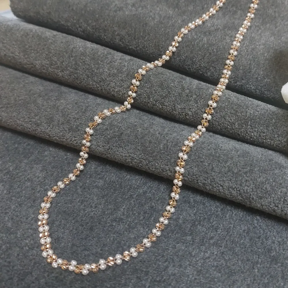Minimalist Pearl Rose Gold Chain