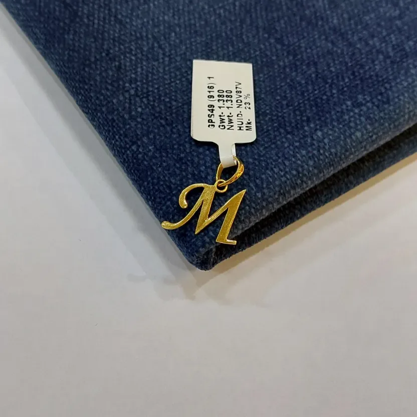 Style Alphabet Pendant