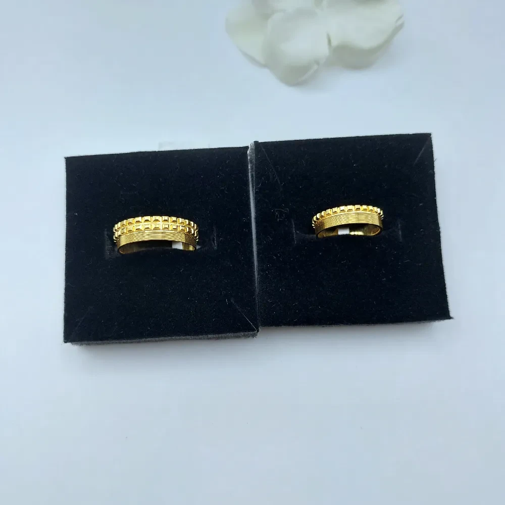 Golden Vows Couple Ring