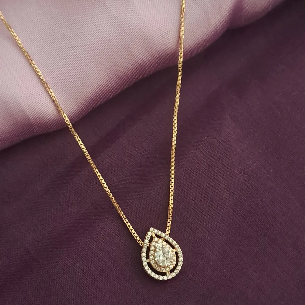 Drop Pendant Necklace
