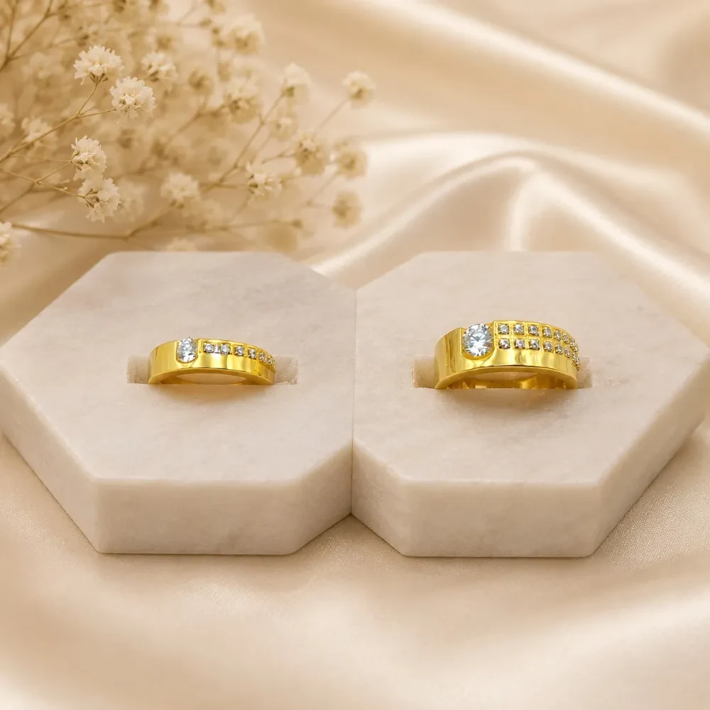 Solitaire 18k Gold Ring