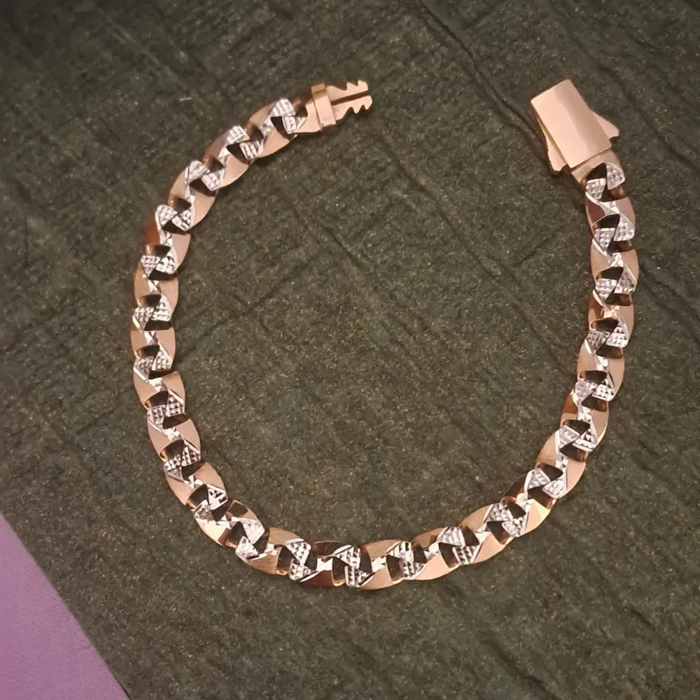 Italian Rose Gold Bracelet