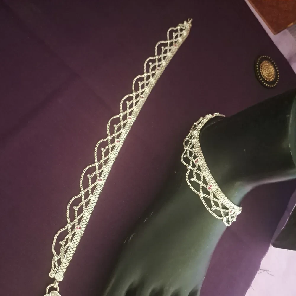 Classic Silver Payal