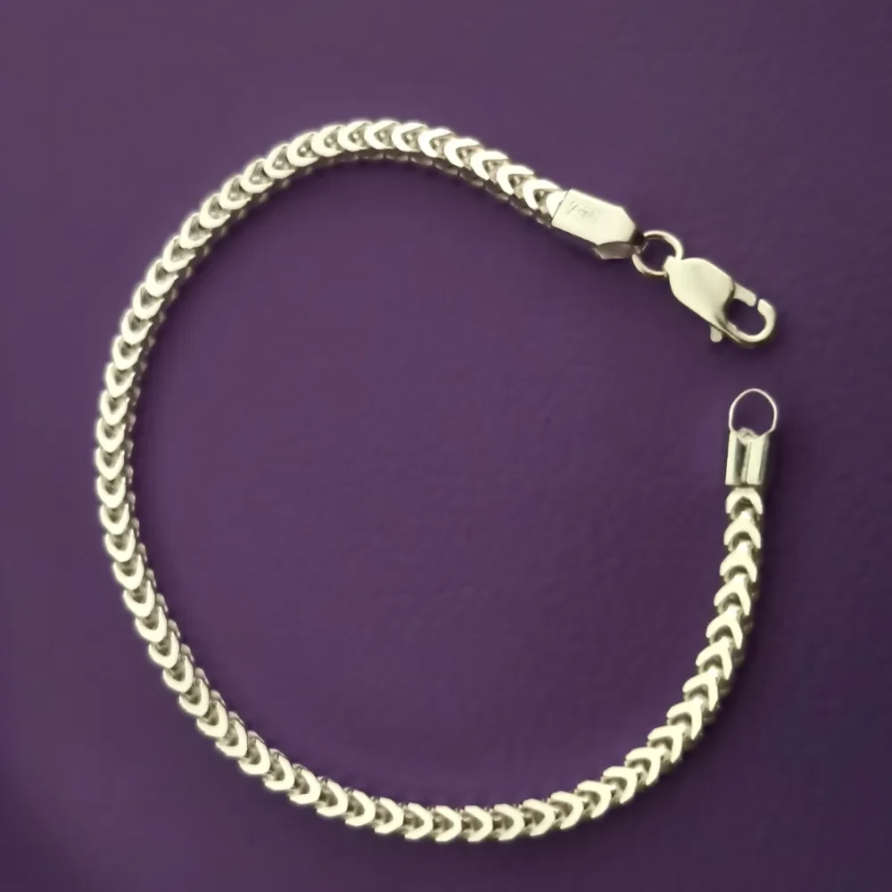 925 Silver Mens Bracelet