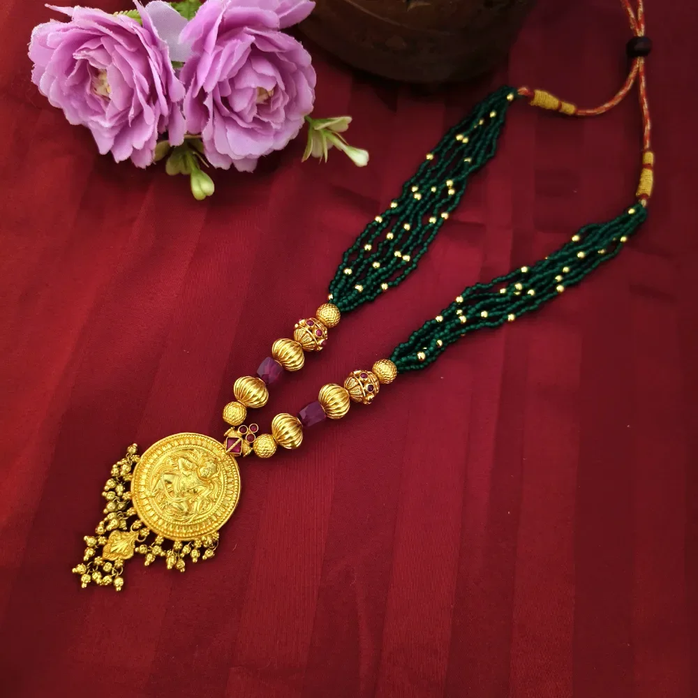 22k Gold Traditional Antique Necklace