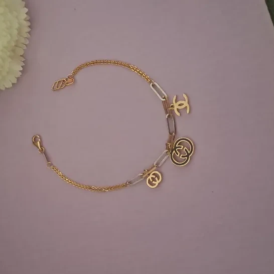 Charm Rose Gold Bracelet