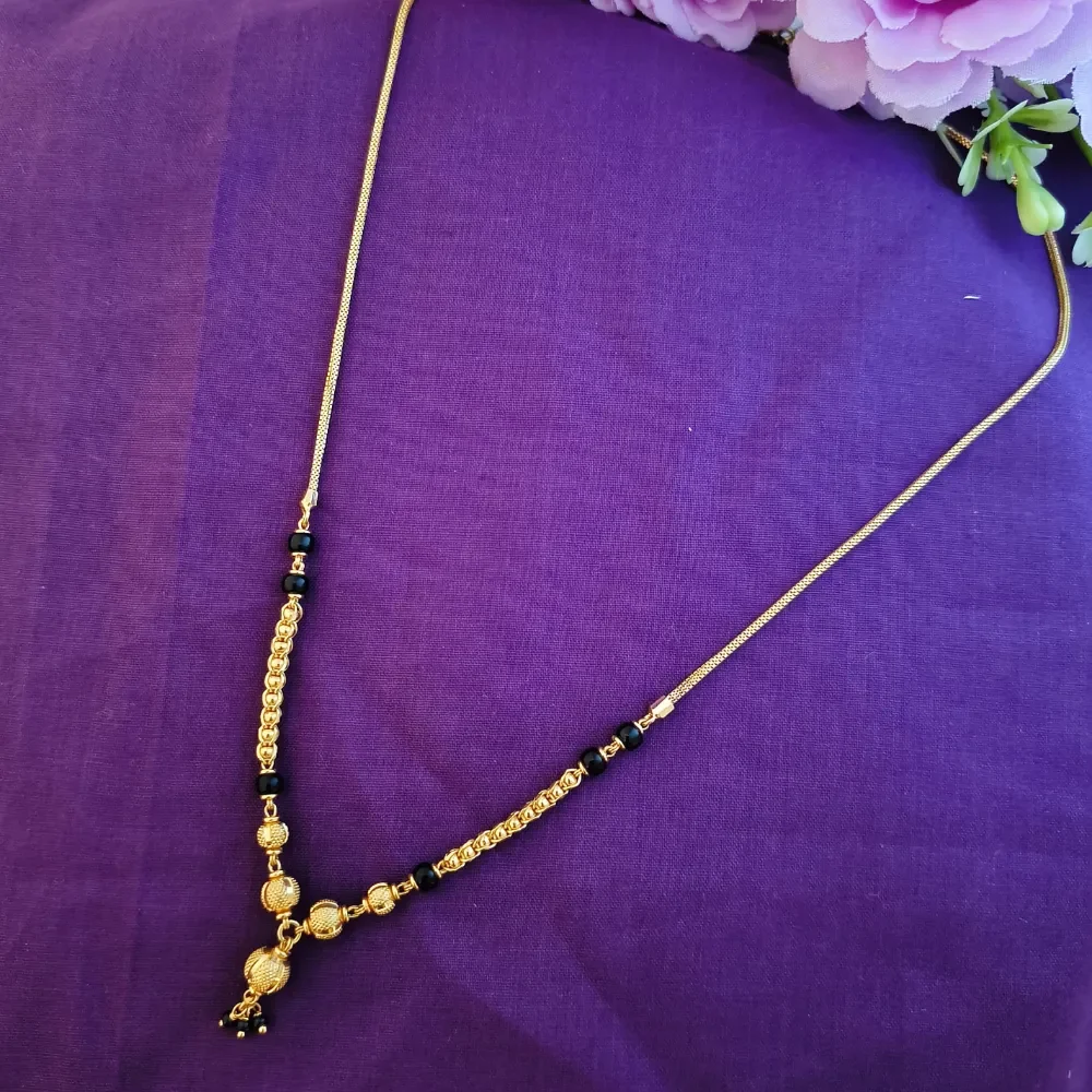 Classic Beads Gold Mangalsutra