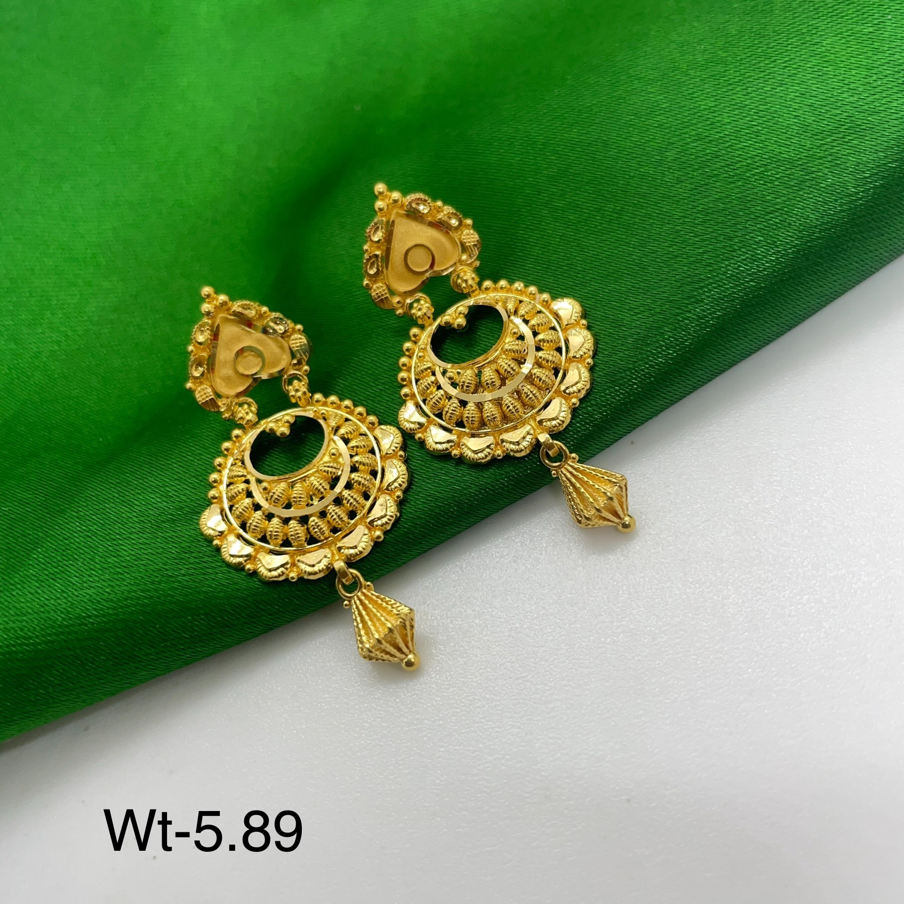Gold Hanging Earrings