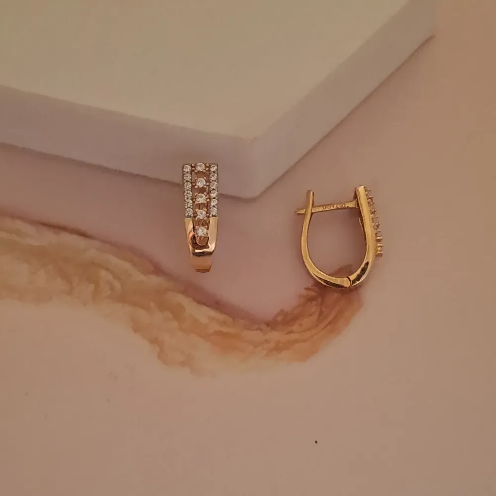 Elegant Gold Earrings